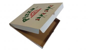 PİZZA KUTUSU BEYAZ