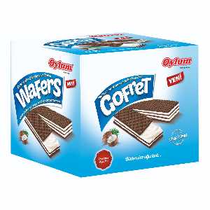 Cacao Wafers With Coconut Cream