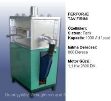Ferforje Tavlama Fırını