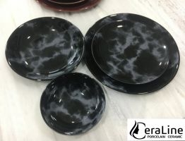 24 PARÇA YEMEK TAKIMI BULUT