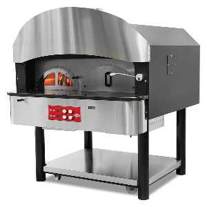 Gas and Wood Rotating Pizza Oven