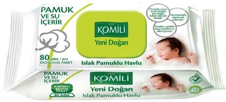Komili Yeni Doğan Islak Mendil